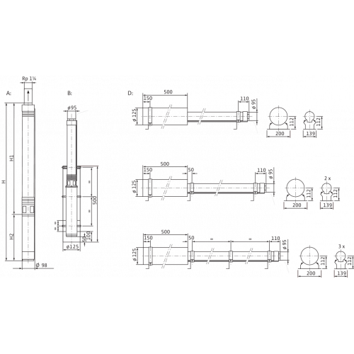 Насос Wilo TWU 4-0407-EM-C-Pn (2/DS)