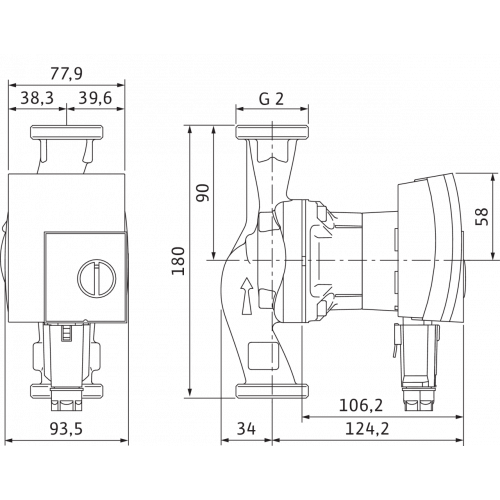 Насос Wilo Yonos PICO 30/1-4 В 1'1/4