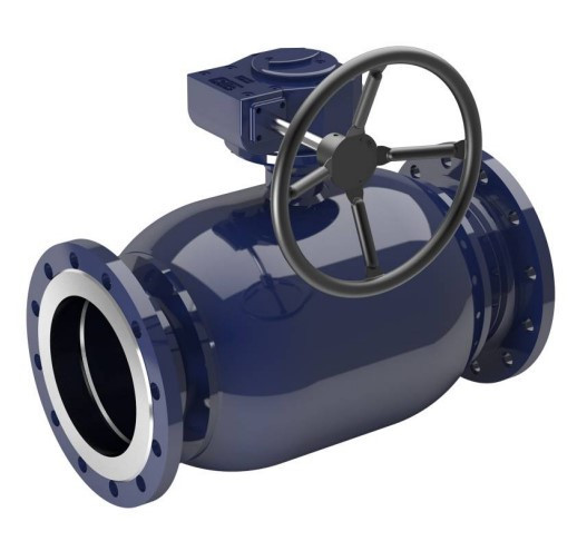 Шаровой кран NAVAL полнопроходной Фланец DN 150 PN 25 с редуктором