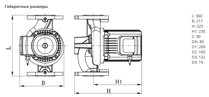 Насос Native NOC 80/12 EM S
