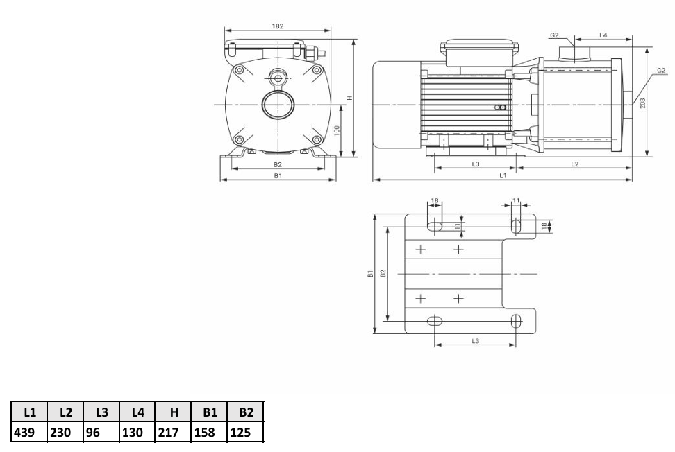 Многоступенчатый насос Wellmix CMI 16-20T-BQCE (3х380В, 1,5кВт)