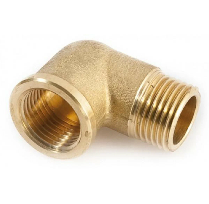 Угольник 90° 1 1/2"-1 1/2" General Fittings 2700 вн.- нар.резьба, латунь