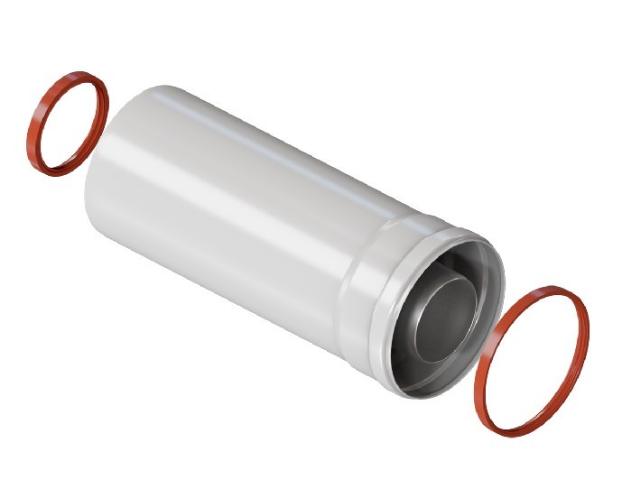 Удлинитель дымохода Krats DN60/100 x L0,5м