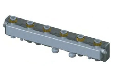 Гребёнка, DN25, 1 1/2", 5 контуров, размер отвода-1 1/2", 3,5 м3/ч Elsen