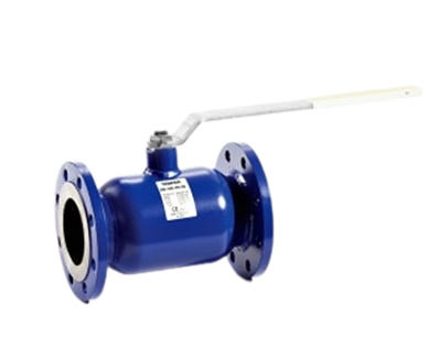 Шаровой кран Temper сталь 20 полнопроходной DN 40 PN 40 фланцевое, рукоятка