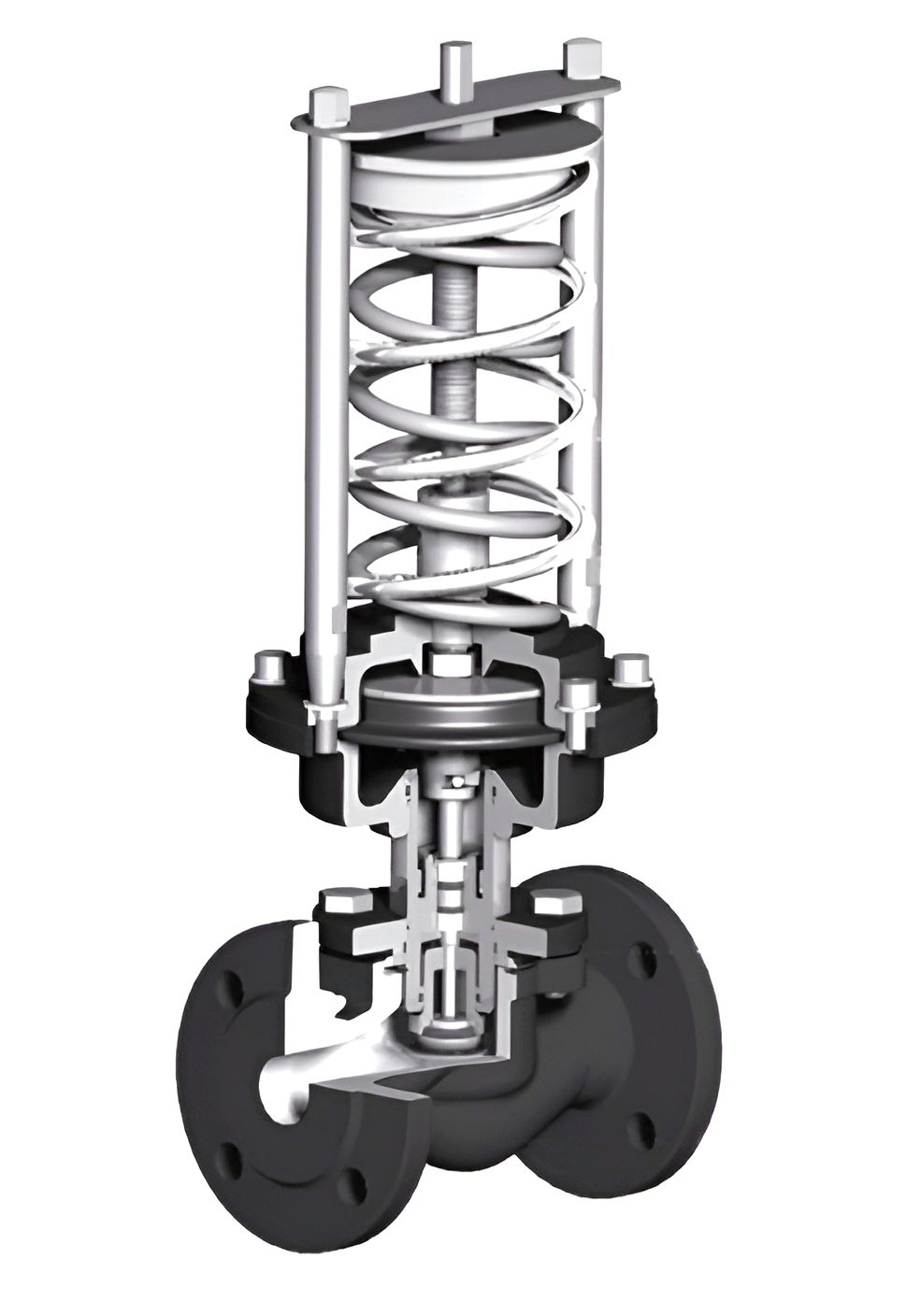 Регулятор перепада давления Broen TD56-PD-150 DN 150 dP=2-6.5 бар с импульсными трубками и фитингами