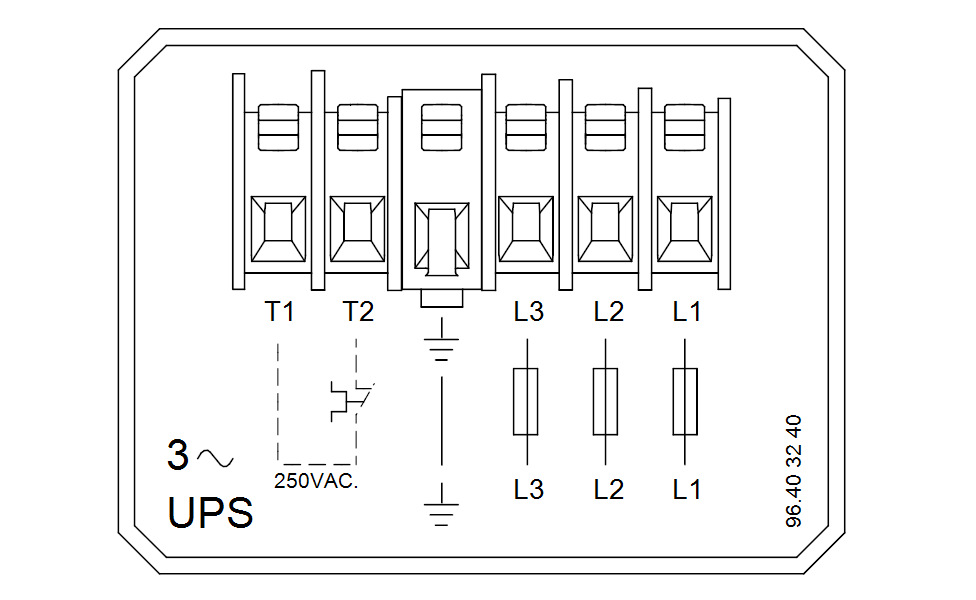 Насос Grundfos UPS50-185 F 3x400-415V PN6/10