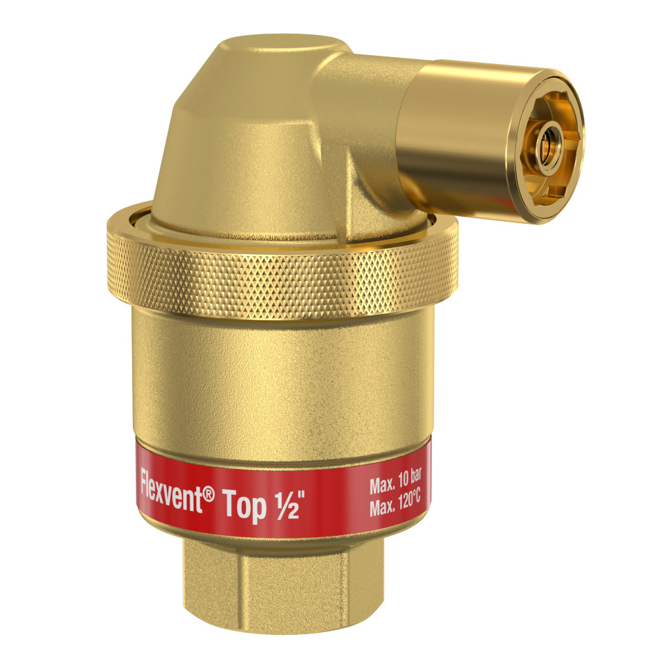 Воздухоотводчик лат Flamco Top Ду15 Ру10 м/м авт