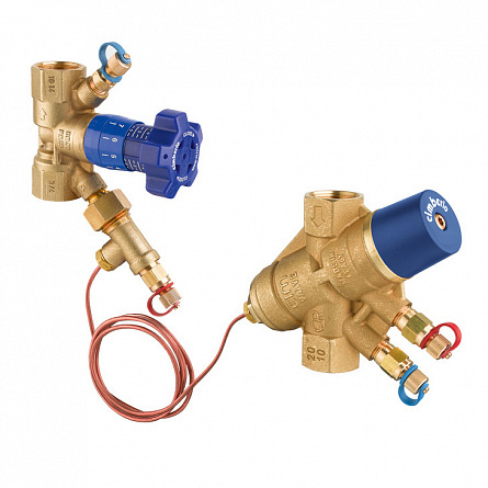 Комплект CIMBERIO клапанов балансировочных 2", 767НP (20-80 кПа) 787DP ручн., 999UN/1