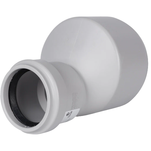 Переход STOUT эксцентрический канализационный бесшумный D 110 х 58