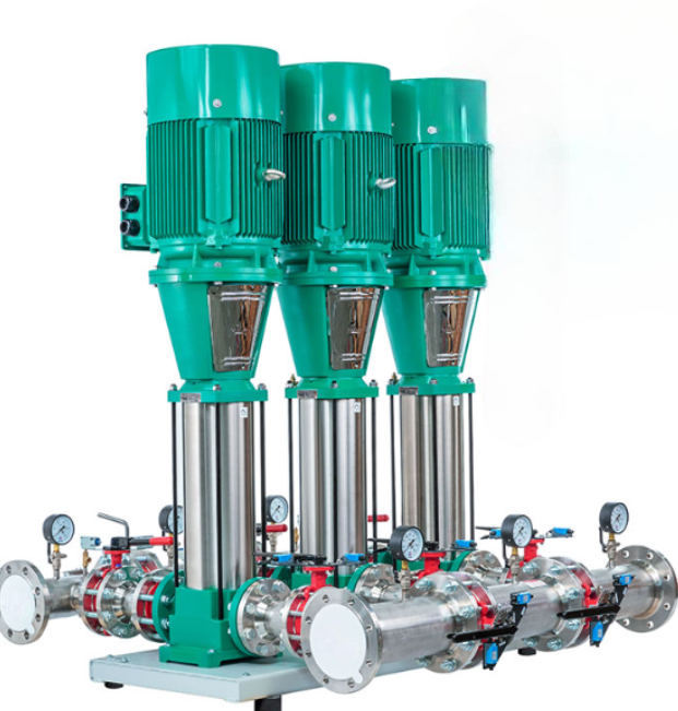 Насосная станция пожаротушения Wilo CO 4 MVL 9003/2/SK-FFS-R