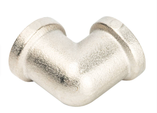 Угольник ВВ никелированный 1/4", Stout