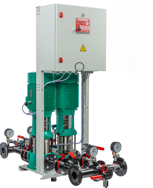 Насосная станция пожаротушения Wilo CO 2 MVL 1210/SK-FFS-R-CS