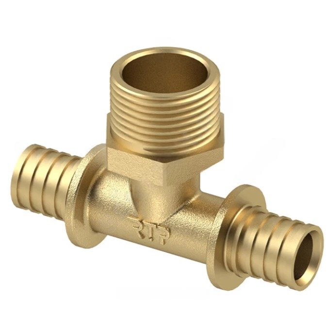 Тройник аксиальный РОСТУРПЛАСТ D32х 1" HP