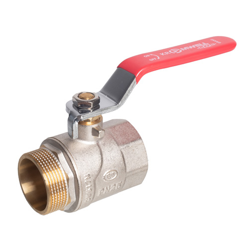 Кран шаровой Kromwell 1 1/2" внутренняя - наружная резьба