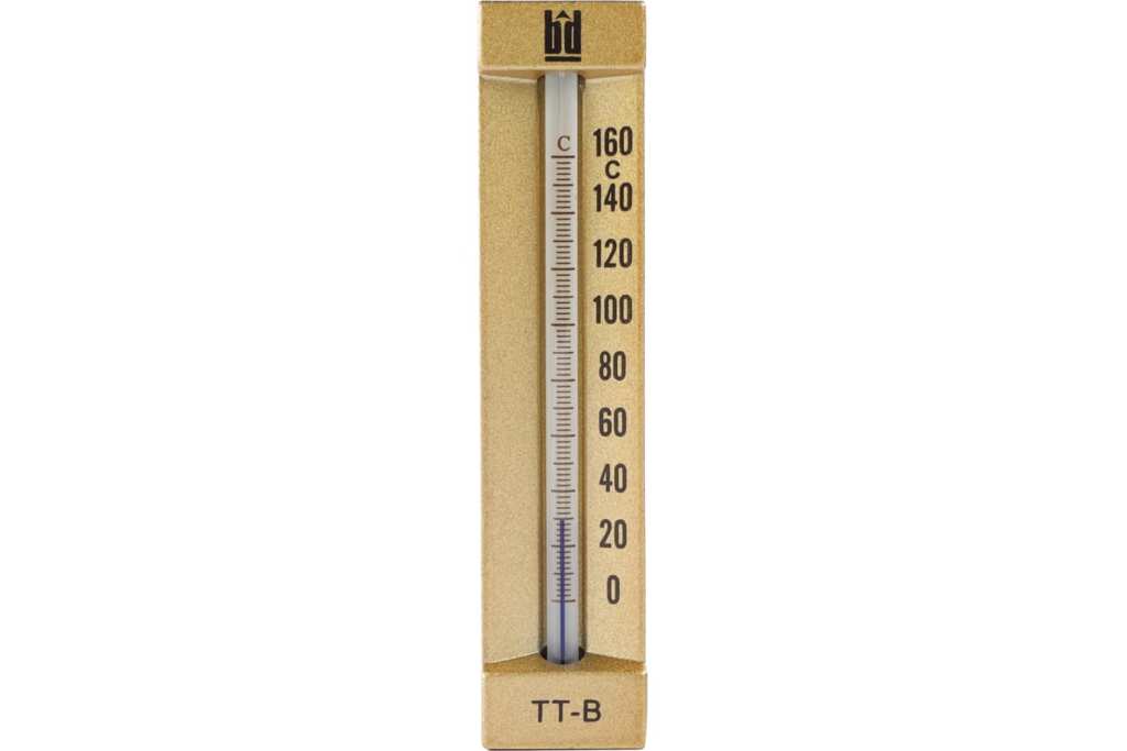 Термометр стеклянный прямой BD ТТ В БД 150/50, У11 (0-160C) G1/2