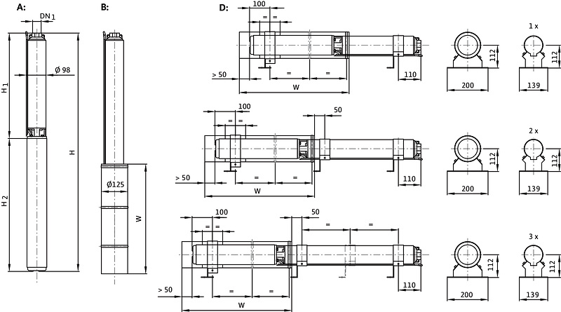 Насос Wilo TWU 4-0207-C (0,37)