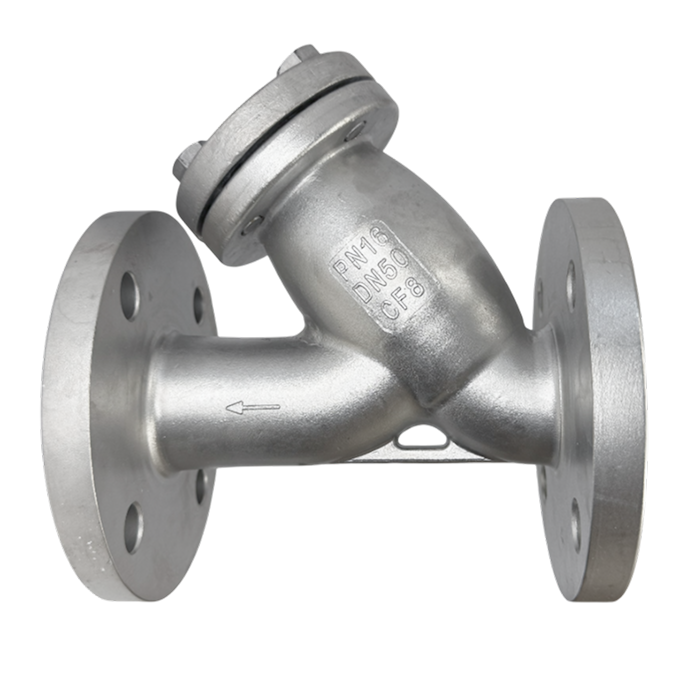 Фильтр нержавеющий фланцевый, Lotar 6" (DN150)  AISI304 (CF8)  LTR-TR0C/4