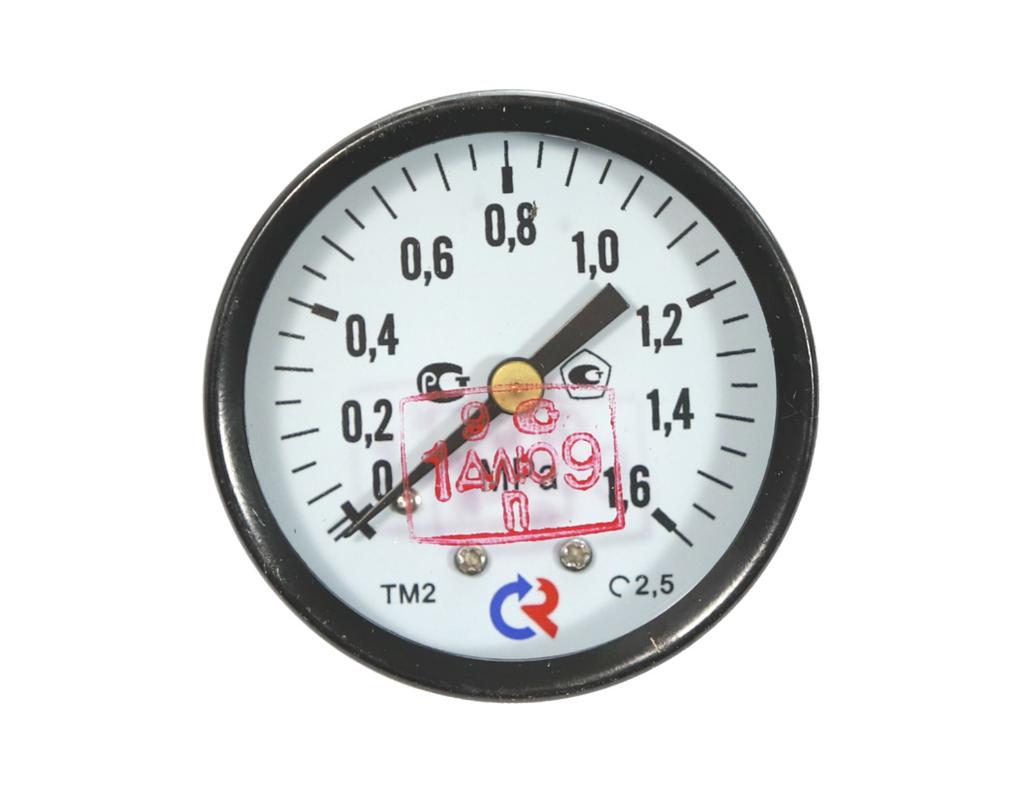 Манометр Росма ТМ-210Т.0 (0-0,6MPa) 1/4.2,5