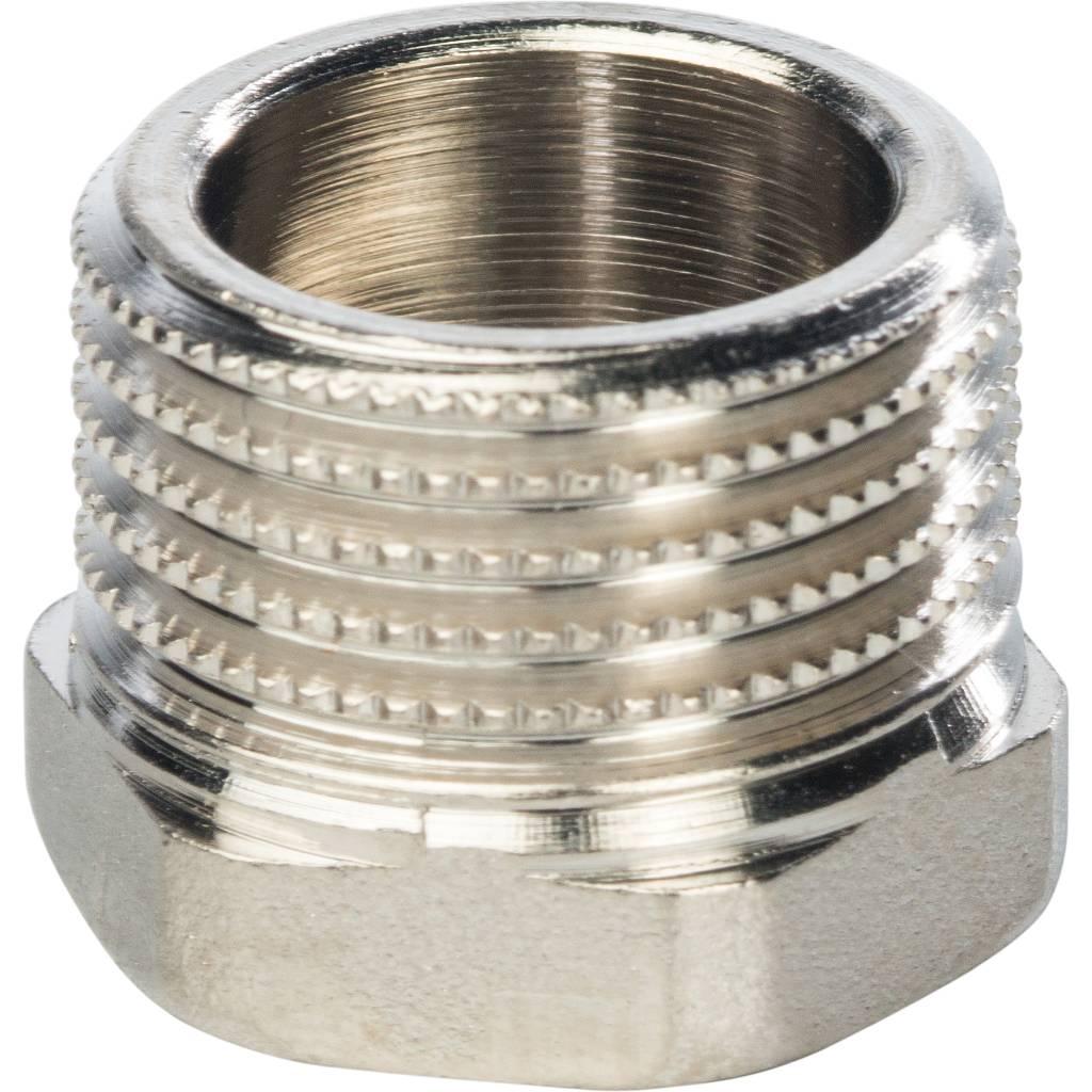 Заглушка General Fittings 2600, резьба, нар. 1/8", латунь никелированная