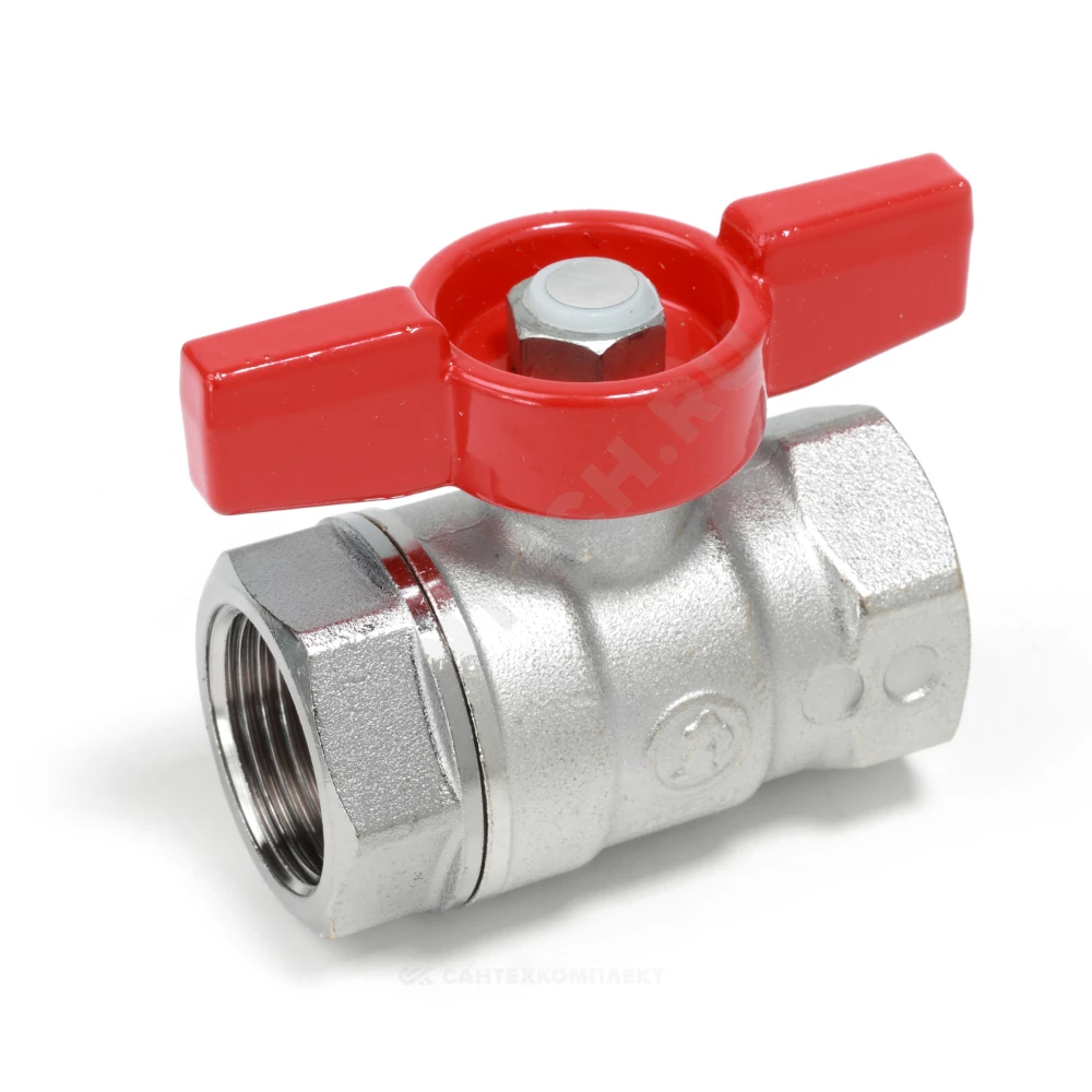 Кран шаровой с вн./вн. резьбой 3/8" Giacomini R251X002