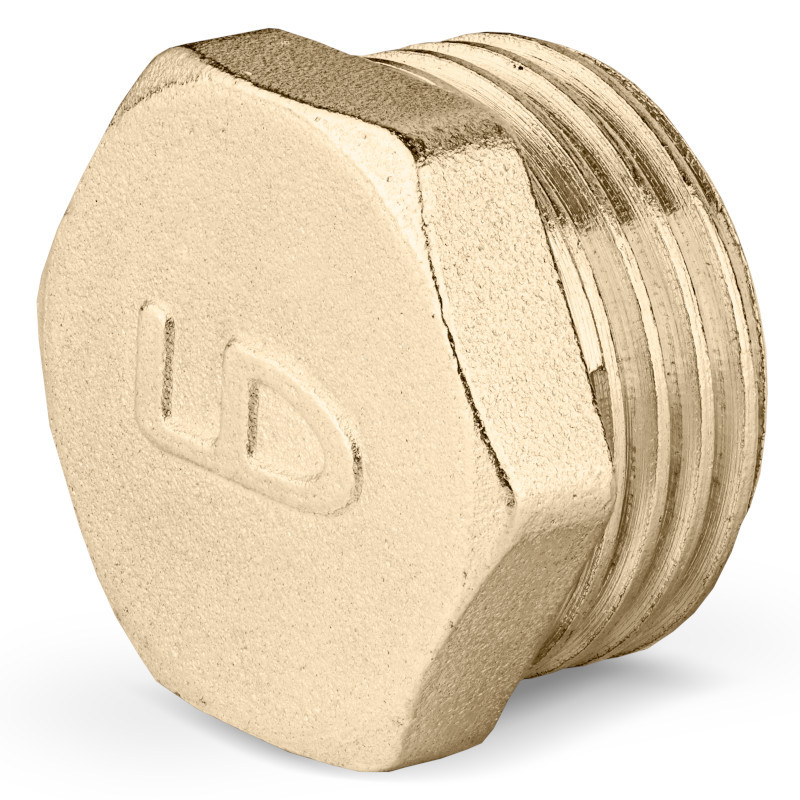 Заглушка 3/4'' LD PRIDE латунь наружная резьба