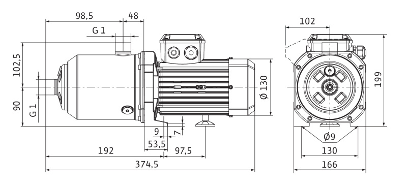 Насос Wilo MEDANA CH1-L.403-1/E/A/10T