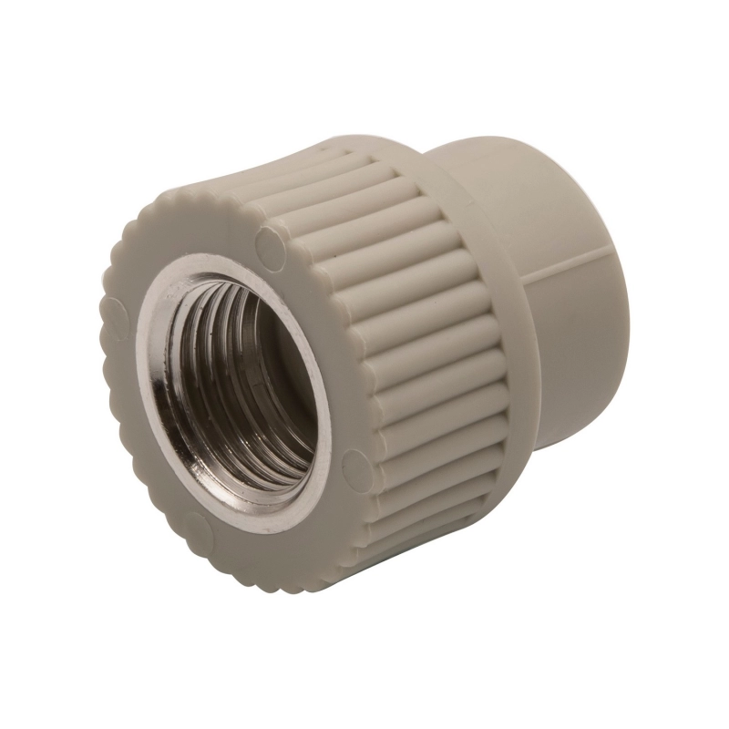 Муфта комб. вн 20х1/2'' EVER® plast серый