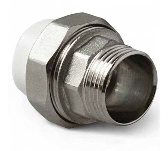 Муфта PP-R сер комб разъем 32х1 дюйма НР 10156025Г 127-0348 VALFEX