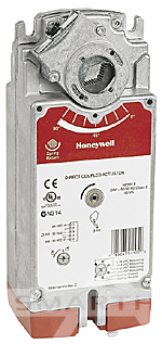Привод с возвратной пружиной Honeywell S10010, S=2 кв.м, 0/2...10V=; 3-pt, 24Vac, 6VA, 10Нм, обратн. связь