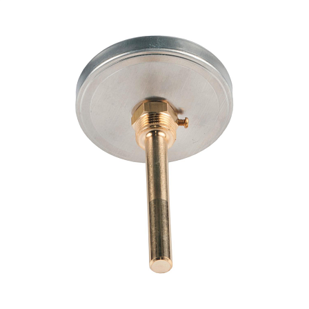 Термометр биметаллический A50.10 160С Дк63 L=40 G1/2" осевой Wika