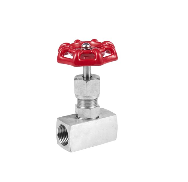 Игольчатый вентиль муфтовый нержавеющий Newkey, AISI304 DN15 (1/2")  (CF8)  PN400