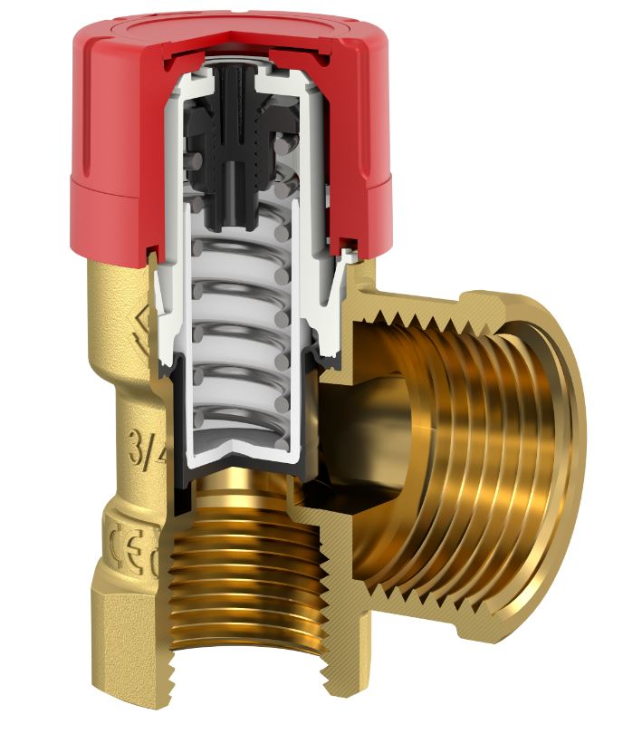 Предохранительный клапан Flamco Prescor 1/2" PN3