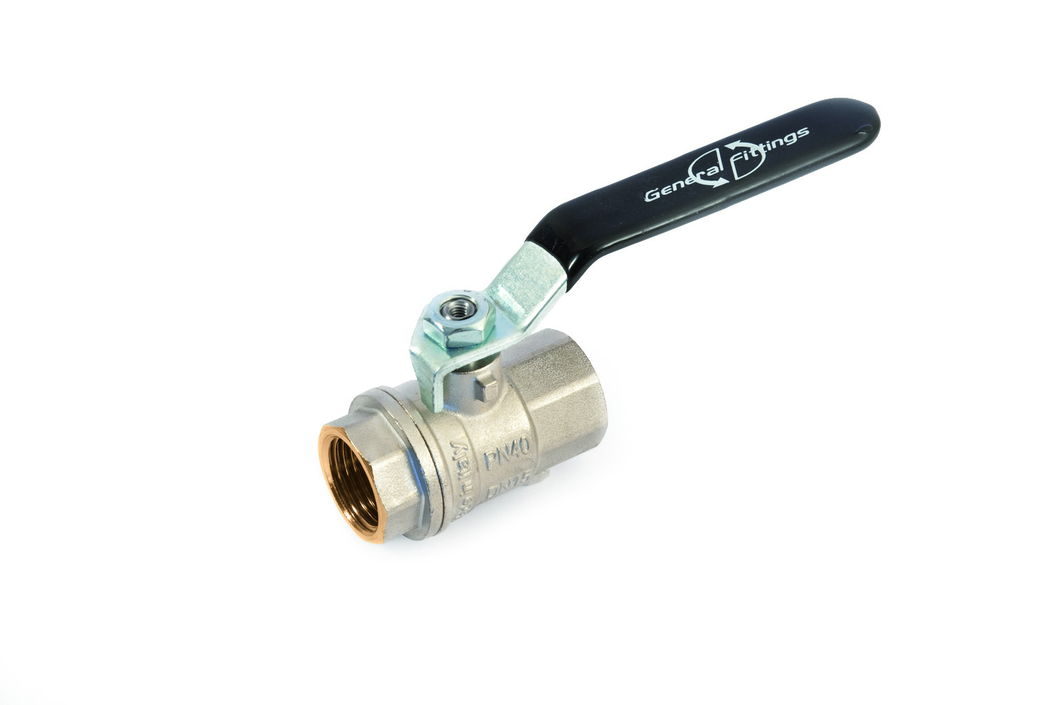 Кран шаровой General Fittings 7100.L1 1 1/2", PN25