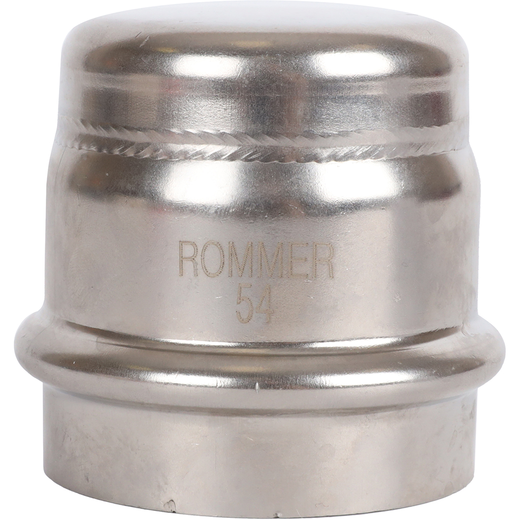 Заглушка Rommer ВПр 54 из нержавеющей стали