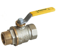 Кран шаровой с вн./нар. резьбой для газа 1 1/4" Giacomini R734LGAX006