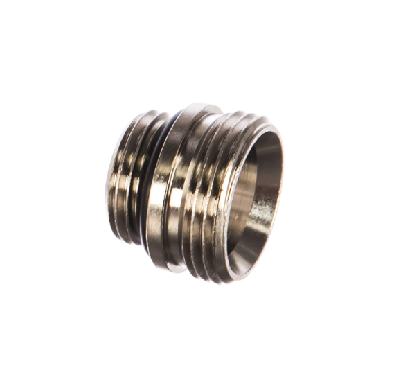Ниппель переходной с уплотнением Elsen 1/2"Oring - 3/4"ЕК никелированный
