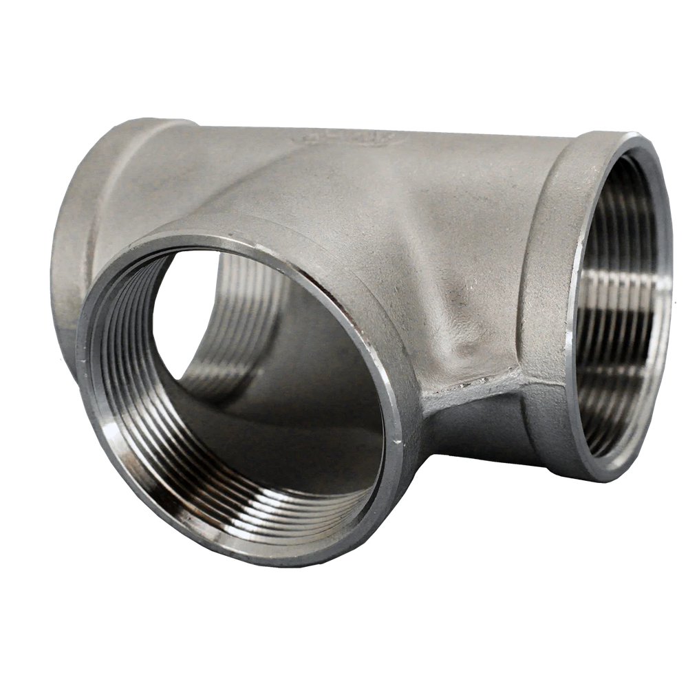 Тройник вр. нержавеющий Newkey, AISI304 DN32 (1_1/4")  (CF8)  PN16