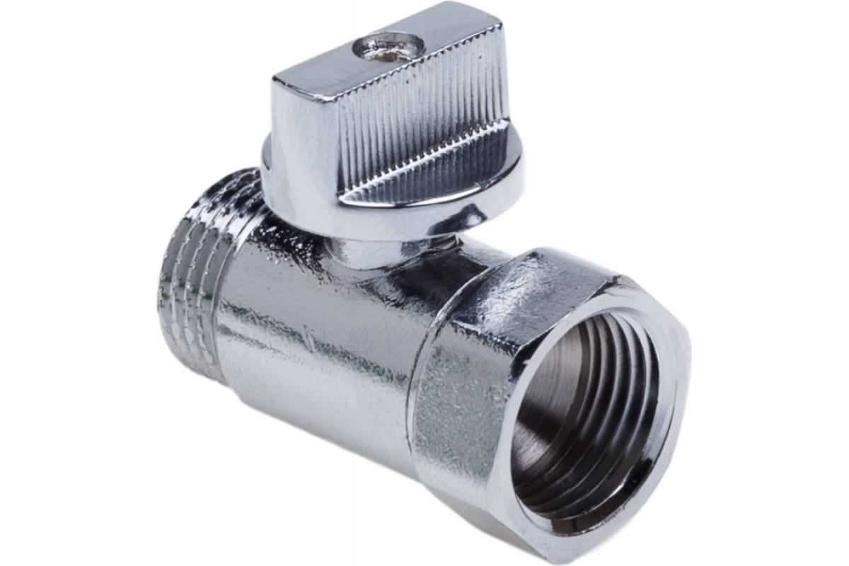 Кран шаровой AQUALINK мини хром ВН 1/2 Н