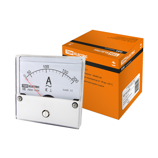 Амперметр TDM А80Н 150А/5А-2,5, (без поверки)