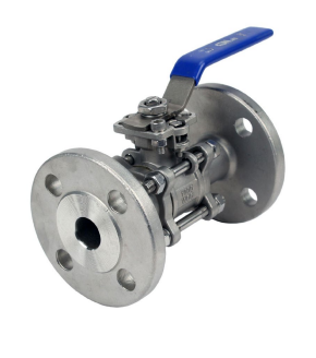 Кран шаровой DN.ru BV3131 (3pc) FP-F-ISO-H Ду80 Ру25, полнопроходной, трехсоставной, сталь 304, уплотнение - PTFE, фланцевый, с ISO-фланцем, 17х17, F07/F10
