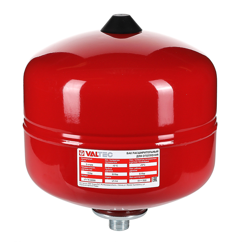 Бак расширительный VALTEC, для систем отопления 18л./1,5 - 6bar VT.F.R.050018