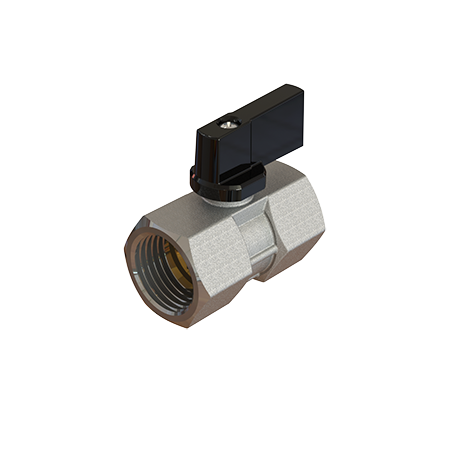 Кран шаровой Elsen MINI прямой 1/2" 1/2" ВВ ручка-бабочка