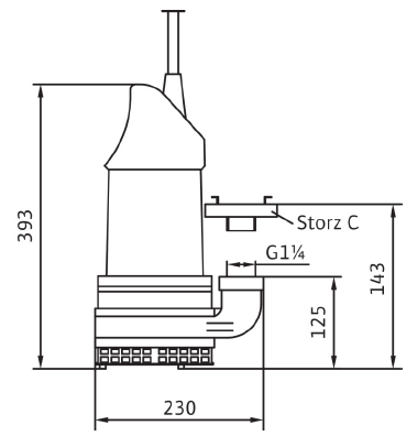 Насос Wilo KS 8 DS