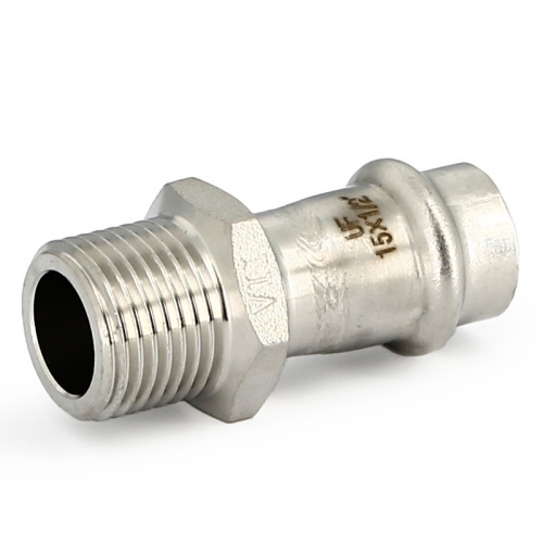 Муфта пресс-Н Uni-fitt 28 х 3/4", нержавеющая сталь