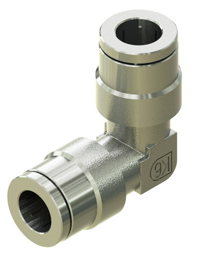 Фитинг угловой металлический Kipvalve KH-L-8