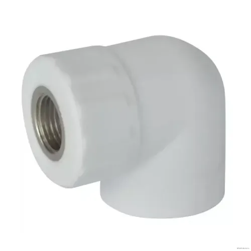 Угольник РосТурПласт PP-R бел комб Дн32х3/4" ВР 10796