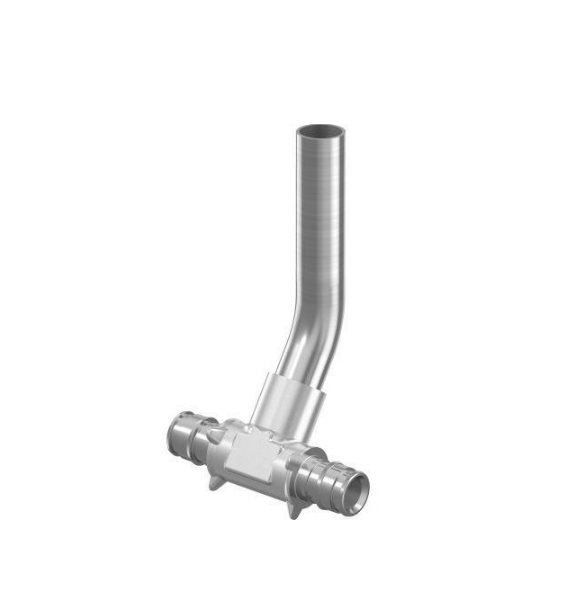 Тройник PE-X медь радиальный Дн16х15х16 L=300мм Smart Radi Uponor