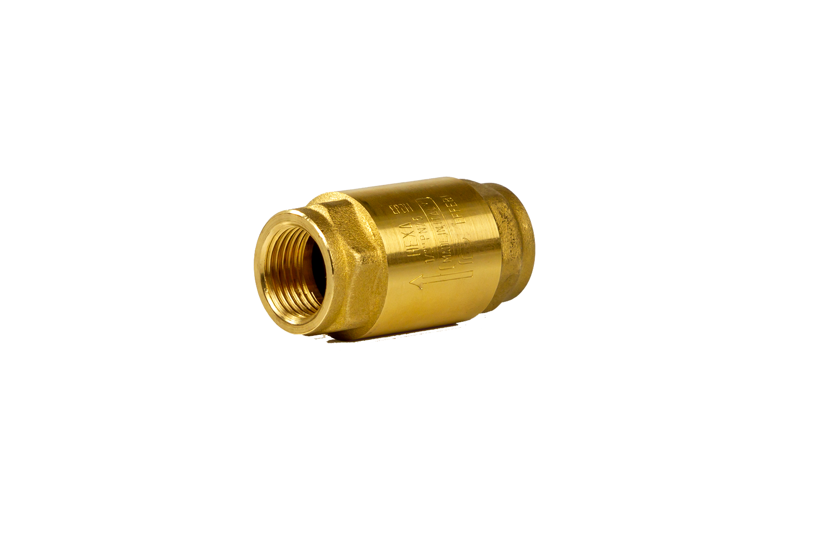Клапан обратный пружинный Danfoss NRV EF Ду50 Ру18 латунь муфтовый 065B8229