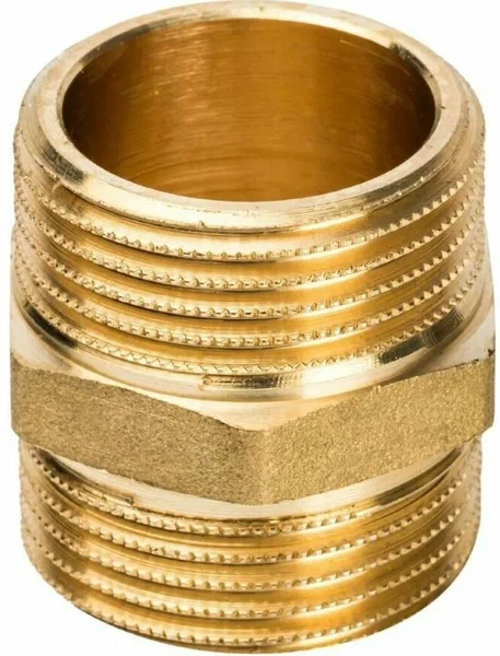 Ниппель Sanha 3000 3/4"-3/4" наружная резьба бронза